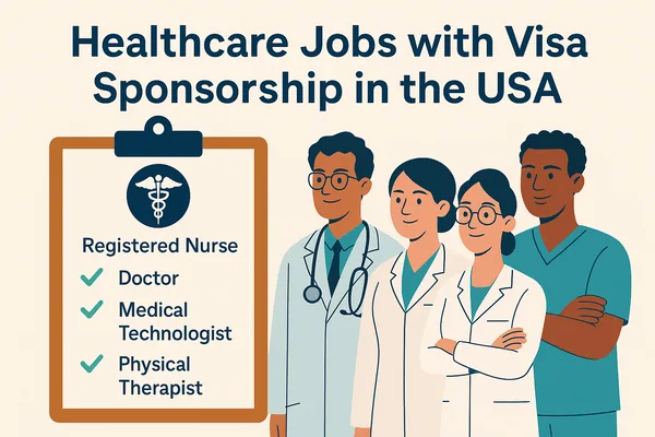 Healthcare Jobs with Visa Sponsorship in the USA (2025 Guide)